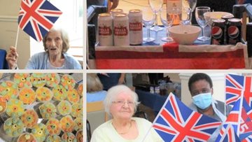 75th Anniversary of VJ Day at Seabrooke Manor care home